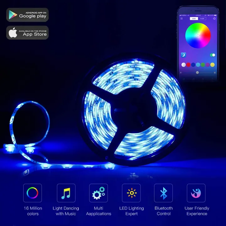 Rgb%20Led%20Strip%20Light%20Waterproof%20Remote%20Control%20Color%20Changing%20Rgb%20Waterproof%20Remote%20Control%20Color%20Changing%20Led%20Strip%20Light%20Complete%20Kit%20-%20Image%209