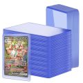 Pokemon Card Hard Plastic Sleeves Transparent Album Display Yugioh Baseball Cards Protector Folder Playing Game Binder Holder. 