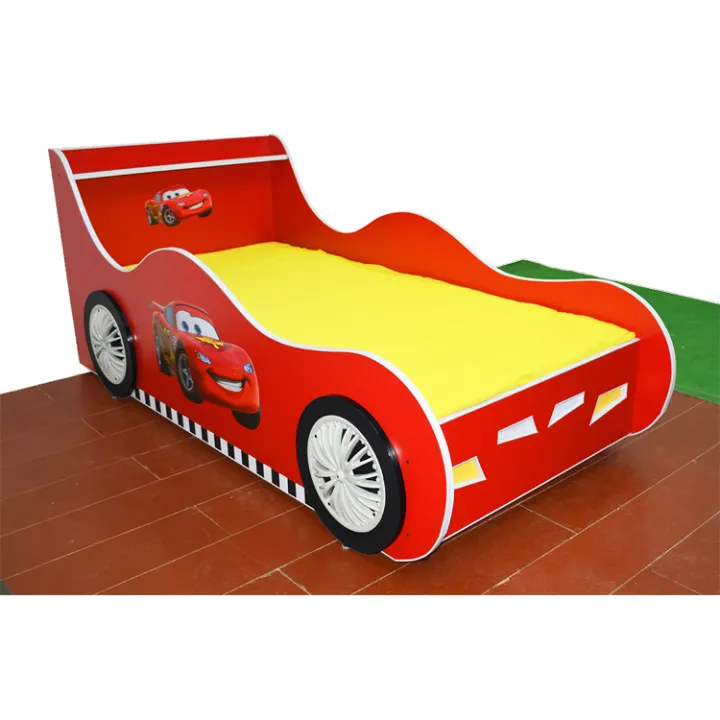 Furnishoo%20Mcqueen%2095%20Car%20Bed%20With%20Front%20Lights%20Sale%20in%20Pakistan%20-%20Kids%20Car%20Bed%20-%20Red%20Car%20Bed%20-%20Image%204