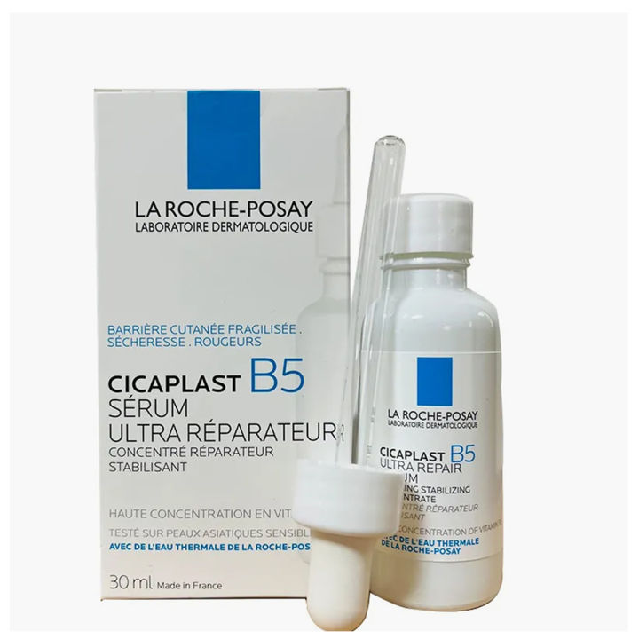 Sérum Réparateur Cicaplast B5 La Roche-Posay 30ml - Hydratant Intense Au Panthénol - Neuf