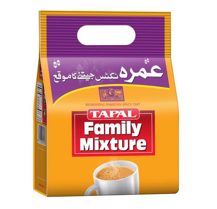 Tapal Family Mixture 430gm Pouch Umrah CP Limited Time Edition