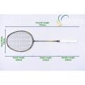 Power Badminton Rackets ( Pack of 4 ) ( 6 Free Light Weight Shuttle ). 