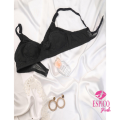 Espico Pink FORGET-ME-NOT - Cotton Full Cup Non-Padded Wirefree Bra with Full Lycra Support |  Non Padded Cup Shaped Bra |  Good Quality Beautiful Color Classic Design - Bra for Girls. 