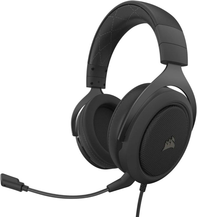 CORSAIR%20HS60%20PRO%207.1%20Virtual%20Surround%20Sound%20&%20Bass%20Gaming%20Headphone/Headset%20with%20USB%20DAC%20-%20Works%20with%20PC,%20Xbox%20Series%20X,%20Xbox%20Series%20S,%20Xbox%20One,%20PS5,%20PS4,%20and%20Nintendo%20Switch,%20Comfortable%20Ear%20Cushions,%20Carbon%20Black%20Color%20-%20Image%203