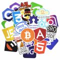 Programming Language Logo Cool Stickers for Laptop Car DIY Stickers nternet Java JS Php Html Cloud Docker. 