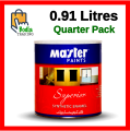 Super Gloss Synthetic Enamel Paint For Wood & Metal All Colors Available 0.91Litres  Quarter Pack. 