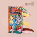 【HOT】 Baby Fabric Books Animal Tails 0-12 Months Kids Educational Cloth Book Early Learning Develop Cognize Reading Toy Погремушки. 