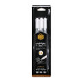 Pack of 3 Pack of 3pcs Gelly Roll White Gel Pen 0.8mm. 