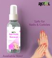 Rezol Nail Polish Remover 60ml Pure Acetone - Quick Professional Nail Polish Remover - For Natural - liquid Acrylic - Sculptured Nails 60ml. 