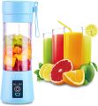 Portable 380ml USB Wireless Automatic Rechargeable Fresh Fruit Juice Blender Updated Version Rechargeable Juice Blender Magnetic Secure Switch Electric Fruit Mixer for Superb Mixing 380ml. 