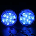 RGB Pool Light Submersible LED Lights Waterproof Underwater Lamps with Remote Control for Swimming Decor. 