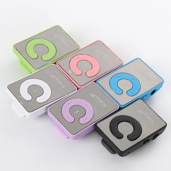 Mini MP3 Player Portable Music Player Shuffle, Memory Card Supported upto 8GB & Rechargeable with Free Hands Free