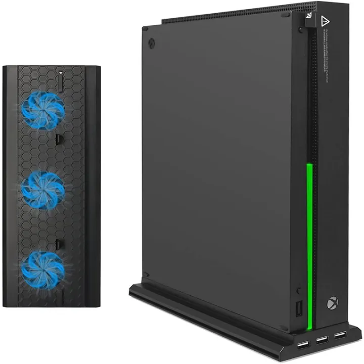 EDran%20Spot%20Vertical%20cooling%20rack%20compatible%20with%20Xbox%20One%20X%20cooling%20fan%20bracket%20compatible%20with%203%20USB%20ports%20and%20only%20for%20Xbox%20One%20X%20-%20Image%205