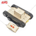 Remote Control Stem Educational Toy Tank Model Technology Experimental Science Wooden Steam DIY Assemble Puzzle Teaching Aids. 
