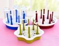 Flower Shape Plastic Glass Cup Holder Drying Rack Stand Glass Stand 6 Glass Stand High Quality Cup Stand Kitchen Stand glass stand for kitchen. 