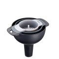 GST  4 IN 1 Multi-function Canning Funnel Set Wide Mouth Plastic Funnel Filter Oil Pot Liq. 
