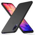 Xiaomi Redmi Note 7 Soft Silicone Back Cover Shockproof TPU Case, Flexible and Durable Protection for Phone, Matte Finish, Eco-Friendly Material. 