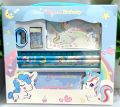 Charming & High-Quality Stationery Kits for School Kids - Beautiful Dream Space Mickey Mouse Kuromi Cars & Unicorn Themed Stationery Sets for Girls & Boys - Delightful 7 in 1 Kits for Birthday Gifts and Other Occasions. 