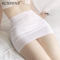 ECHIDNA Women Mini Skirt Ultrathin Skinny Mini Skirt Solid Color Low-rise See-through Hip Lifting Short Women Clubwear Ultrathin Skinny Mini Skirt. 