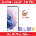 Samsung S21 Plus Flexible Gorilla Glass Front Screen Protector Scratch Resistant Film. 