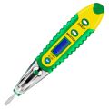【HOT】 Multidigital Test Pencil AC DC 12-250V Tester Electrical Screwdriver LCD Display Voltage Detector Test Pen Electrician Tools. 
