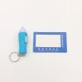 Anti-Blue Light Anti Radiationtester Kit (Package Include Blue Light 1Pc, Blue Ray Test Card 1Pc, Pouch 1Pc, Cleaner 1Pc). 