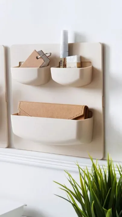 Wall%20Rack%20Sticky%20Hanging%20Strips%20Plastic%20Holder%20Storage%20Organizer%20-%20Image%202