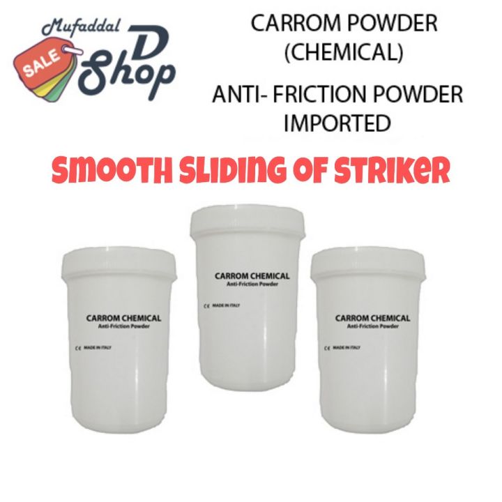 Carrom or Carom Board Dental Powder Imported Quality Chemical Super Sliding Guaranteed - 60G