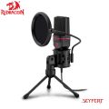 Redragon GM100 Gaming Streaming and Studio Microphone with stand 3.5mm Connector Mic. 