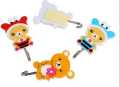 Cute Cartoon Design Self Adhesive Plastic Hook. 