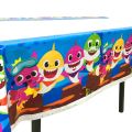 BABY SHARK THEME TABLE COVER - BABY SHARK TABLE COVER. 