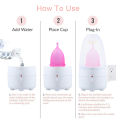 Menstrual Cup Wash Machine for Cleaning Periods Cup Portable Sterilizer Steamer Menstrual Cup Germs Cleaner for women. 