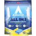 Astonish All In 1 Lemon Fresh Dishwasher( Tabs x 42). 