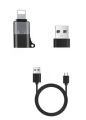 K60 Wireless Microphone - Plug & Play - 3 in 1 Connector For Android Type C - Apple_iPhone & USB Adapter - Noise Reduction Lavalier Microphone For Recording - Vlogs - Gaming - Live Streaming & Interviews – Portable Charging Case – Free Windshield Included. 