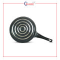 KLASSIC Die-Cast pizza pan / Paratha Pan Fix Bakelite Handle 30Cm Marble Coated [Heavy Gauge]. 
