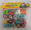 DIY truck model kit | Build and play farm truck | Assemble your own farm truck | Engineering toy farm truck | Buildable toy vehicle | DIY mechanical truck toy | DIY gears truck kit | DIY truck with moving parts | Build and learn toy truck. 