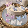 Korean Style Sweet 3D Butterfly Hair Clips For Girl Women Butterfly Hair Barrettes Fashion Hair Accessories. 
