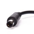 Laptop Charger Cable - 2 Pin DC Jack Connector with 7.4x5.0mm Plug - 1.2M DC Power Adapter 2 Core Cable Cord - Compatible with hp Laptops - Sleek Black Design. 
