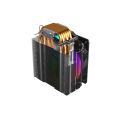 Boost Frost RGB Air Cooler - 120mm Fan, 1500 RPM, 185W Heat Dissipation, 4-Pin PWM, ARGB Lights. 