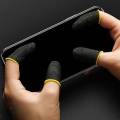 Pack of 5 | 10 Finger Sleeves | Pubg Thumb Gloves Mobile Gaming Finger Sleeves Gloves For Gaming Free Fire Pubg Gloves Mobile Pubg Game Finger Sleeve Breathable Anti Sweat Thumb Finger Gaming Gloves For Pubg - Free Size | High Quality Gaming Thumb Gloves. 