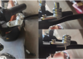 Parking Brake Switch CNC Aluminium Electric Scooter Brake Lever Lock. 