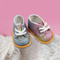 1 Pair Decorative Doll Shoes Toy Multifunctional Leisure Design Dress up Baby Doll Shoes for Entertainment. 