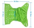 【Good-Love Store】Organic Baby Raw Material Extra Care Reusable Baby Diaper Without Insert A11. 