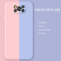 Biruiqu For Xiaomi Pocophone X3 NFC Xiaomi Poco X3 Pro Case Liquid Silicone Soft Gel Rubber Shockproof Cover. 