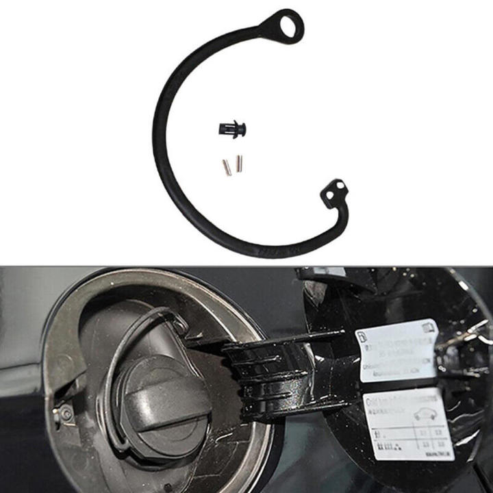 Elastic Fuel Tank Cap UV-resistant High-strength Length-adjustable Retaining Strap Flexible Cord Rope for VW Polo Jetta Golf