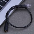2pc 3.5mm Headset to Cisco Jack Female to Male RJ9 Plug Cable Cord. 