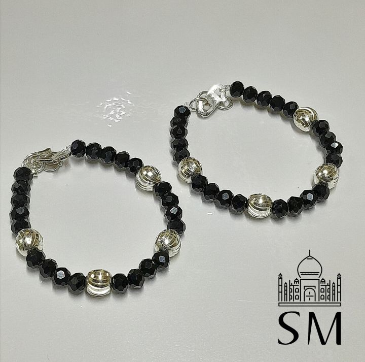 Born Baby Silver (Chandi) Pochi || Kids Bracelet || Nazar Band Bracelet || Evil Eye Bracelet || Orignial Chandi