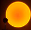 USB Sunset Led Projector Night Light Sunlight Projector Desk Lamp For Bedroom. 