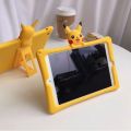 Pokemon Pikachu Silicon Stand Cover For iPad Pro 9.7 10.5 10.2 8th 9th 2018 2017 Air 1 2 3 Mini 2 3 4 5 6 Tablet Case Funda. 