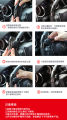 3R Universal Car Steering Knob, 360 Rotation Control Handle, Auto Spinner Booster For All Cars, Steering wheel spinner, Car Steering Accessories 3R-2151, Wheels spinner knob, Power Save Easy Turn Ball Booster(Mini Knob) for All Car. 